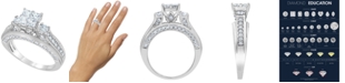 Macy's Diamond Engagement Ring (1 1/2 ct. t.w.) in 14K White Gold